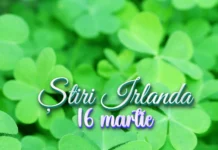Știri Irlanda ⎜16 martie 2026