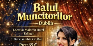 Balul muncitorilor – 2 mai Dublin