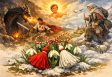 Mărțișor – povestea firului alb-roșu care vestește primăvara