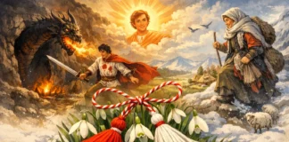 Mărțișor – povestea firului alb-roșu care vestește primăvara