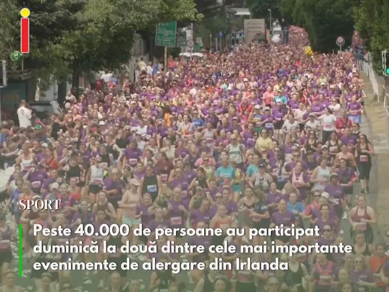 Peste 40.000 de participanți la maratoanele din Dublin și Cork
