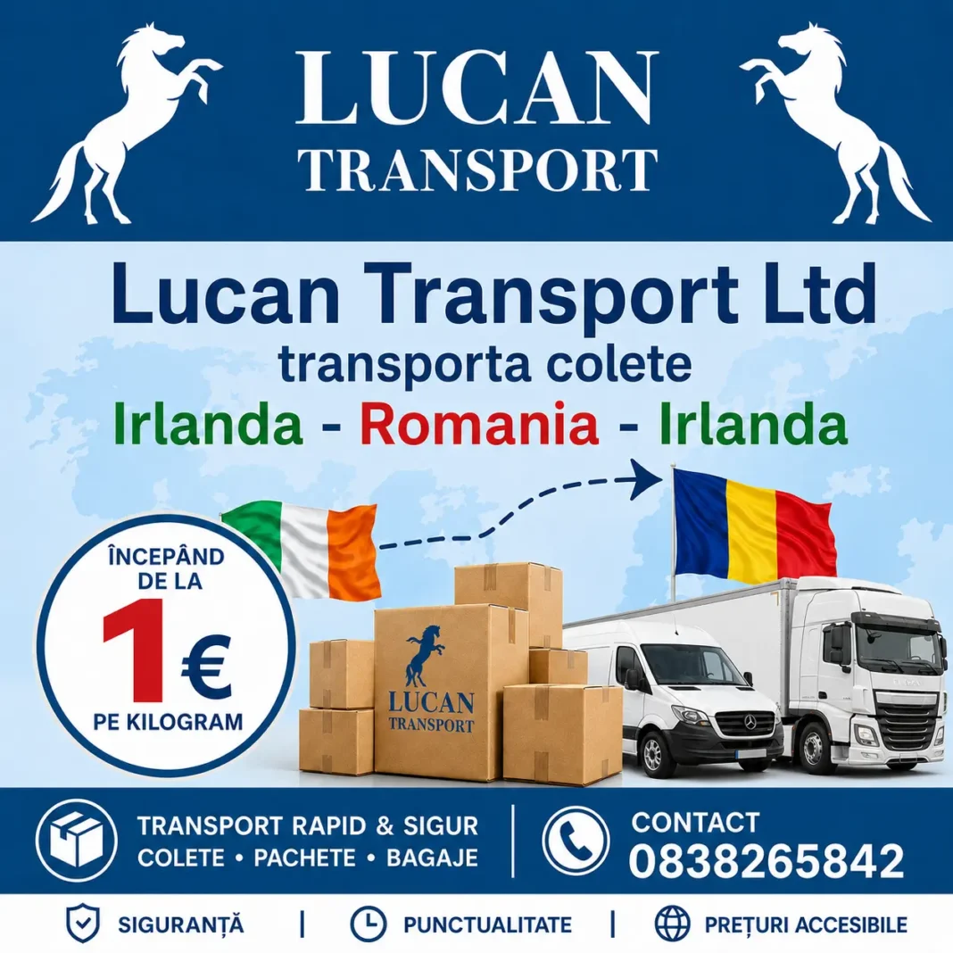 Lucan Transport Ltd – Transport rapid și sigur de colete între Irlanda și România