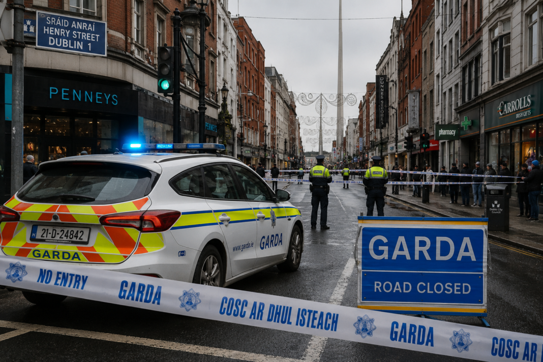 Bărbat decedat după un presupus furt într-un magazin de pe Henry Street din Dublin