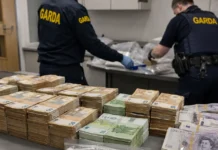 Trei bărbați arestați după confiscarea unui kilogram de cocaină și a peste 440.000 de euro în Meath