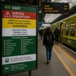 DART: 18 stații închise în weekendul prelungit din Dublin