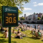 Valul de căldură continuă în Irlanda după temperaturi record pentru luna mai