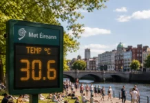 Valul de căldură continuă în Irlanda după temperaturi record pentru luna mai