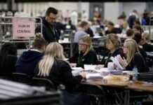 Numărătoarea voturilor începe în Dublin Central și Galway West