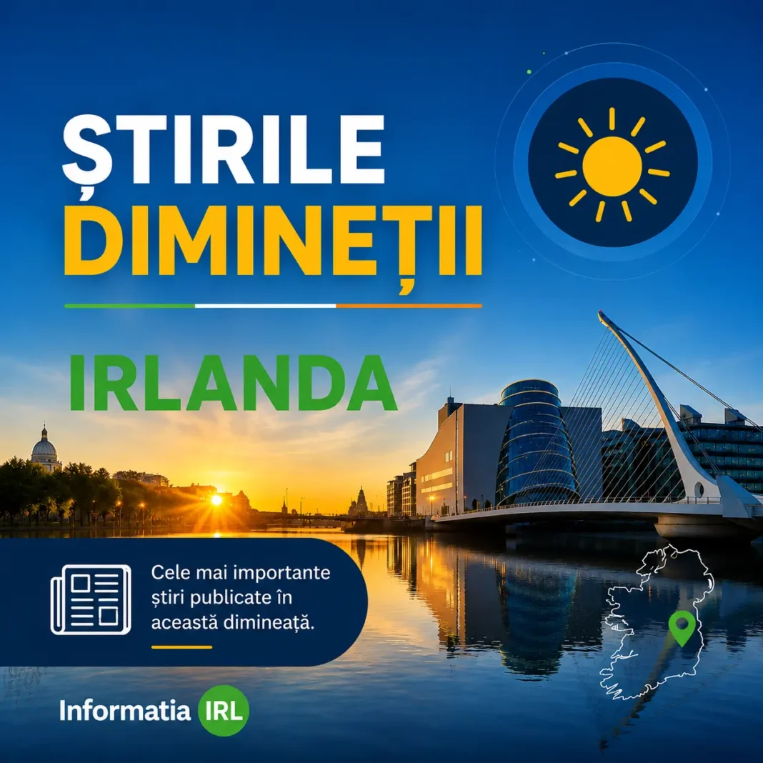 Știrile dimineții 🍀 🇮🇪 28.05.2026