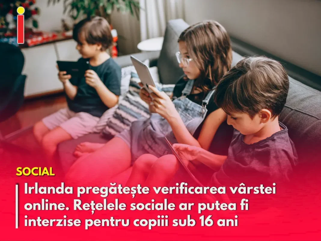 Irlanda pregătește verificarea vârstei online. Rețelele sociale ar putea fi interzise pentru copiii sub 16 ani