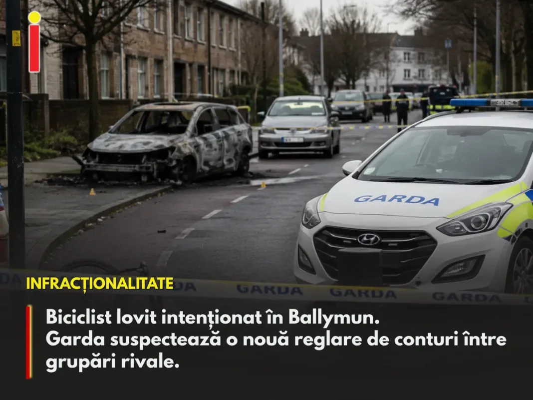 Biciclist lovit intenționat în Ballymun. Garda suspectează o nouă reglare de conturi între grupări infracționale