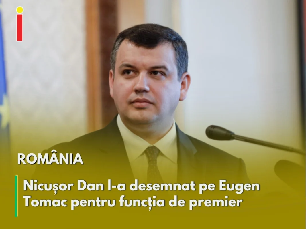 Nicușor Dan l-a desemnat pe Eugen Tomac pentru funcția de premier. Urmează zece zile decisive pentru formarea noului Guvern