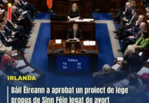 Dáil a aprobat un proiect de lege pentru avort
