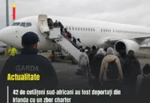 42 de cetățeni sud-africani au fost deportați din Irlanda cu un zbor charter