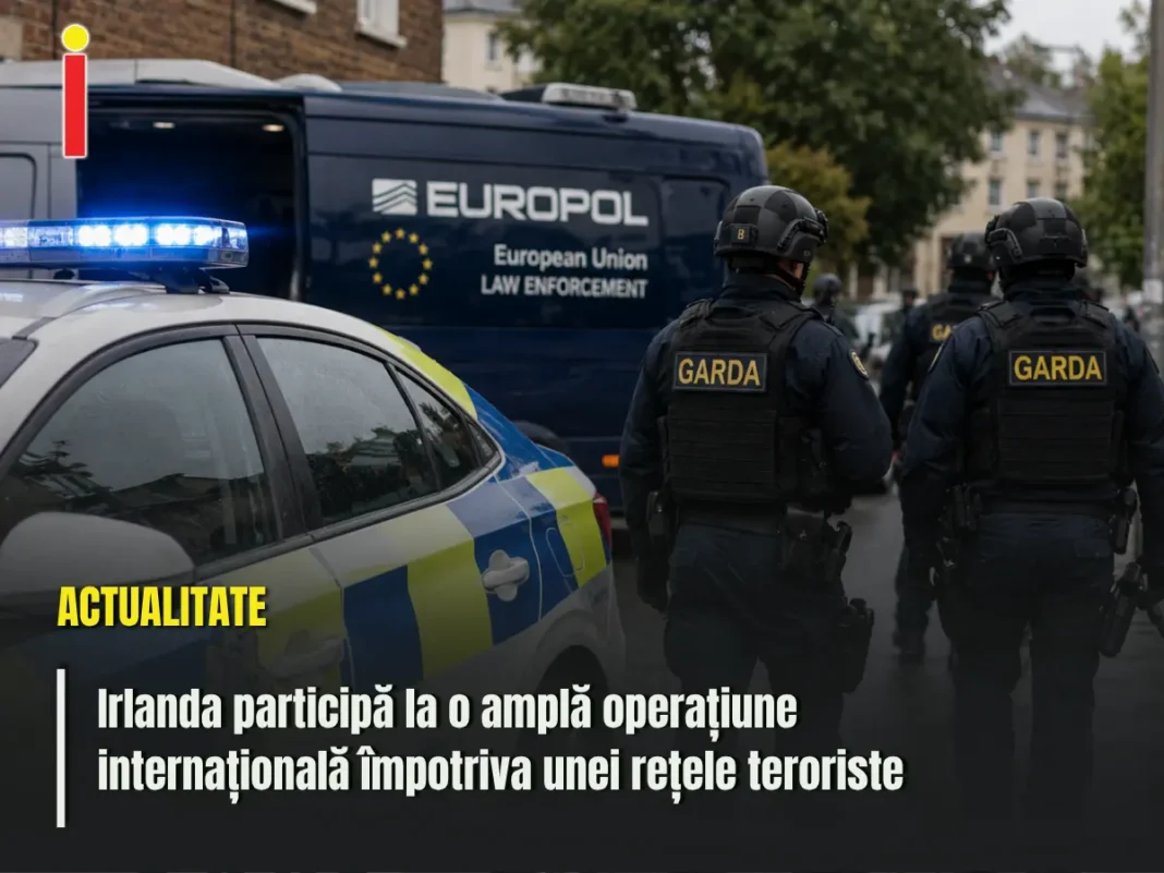 Irlanda participă la o amplă operațiune internațională împotriva unei rețele afiliate Statului Islamic