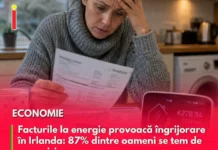 Facturile la energie provoacă îngrijorare în Irlanda: 87% dintre oameni se tem de scumpiri