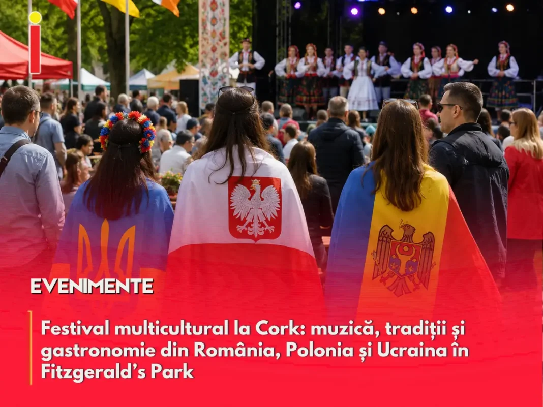 Festival multicultural la Cork: muzică, tradiții și gastronomie din România, Polonia și Ucraina în Fitzgerald’s Park