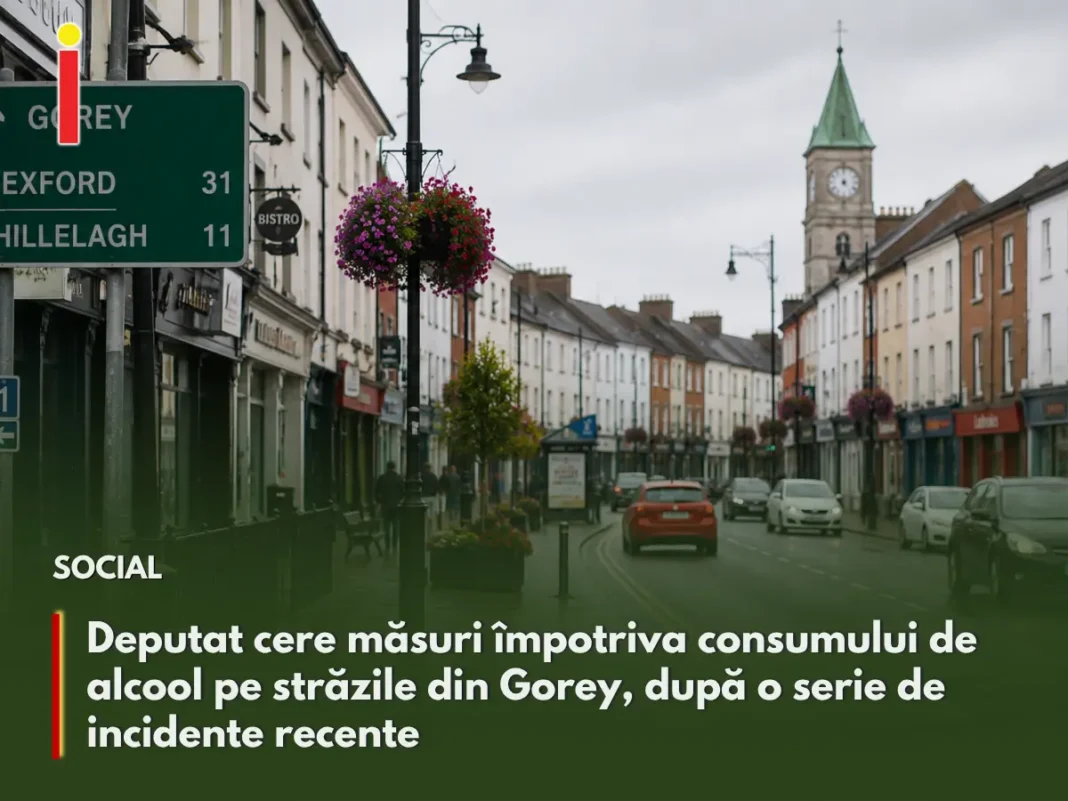 Deputat cere măsuri împotriva consumului de alcool pe străzile din Gorey, după o serie de incidente recente