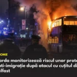Garda monitorizează riscul unor proteste anti-imigrație după atacul cu cuțitul din Belfast