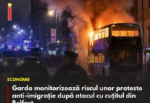 Garda monitorizează riscul unor proteste anti-imigrație după atacul cu cuțitul din Belfast