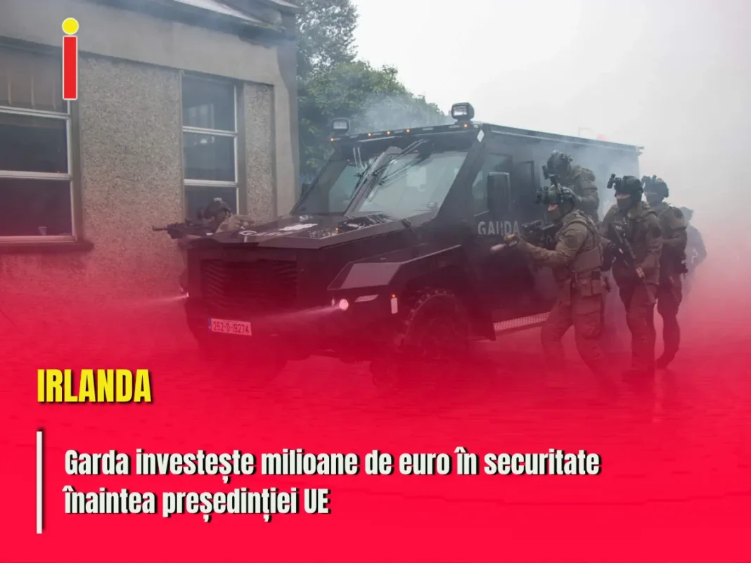 Garda investește milioane de euro în securitate înaintea președinției UE