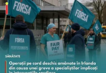 Operații pe cord deschis amânate în Irlanda din cauza unei greve a specialiștilor implicați în intervențiile cardiace