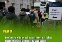 Numărul cererilor de azil din Irlanda a ajuns la cel mai ridicat nivel din ultimii aproape doi ani