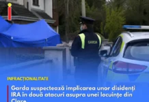 Garda suspectează implicarea unor disidenți IRA în două atacuri asupra unei locuințe din Clare