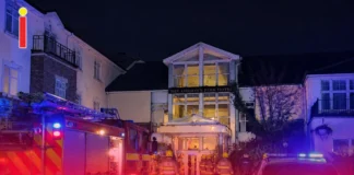 Incendiu într-un hotel din Wexford. Zeci de oaspeți au fost evacuați în timpul nopții