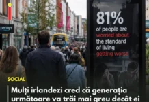 Mulți irlandezi cred că generația următoare va trăi mai greu decât ei