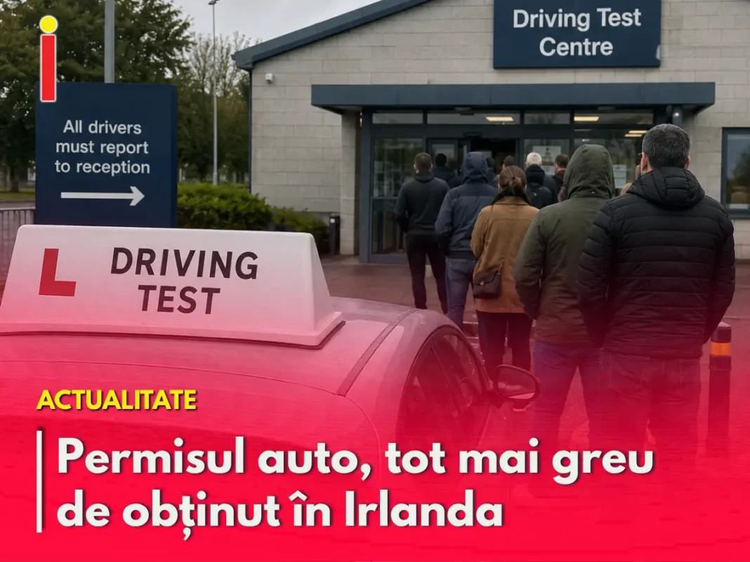 Permisul auto, tot mai greu de obținut în Irlanda