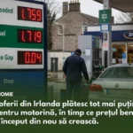 Diferența dintre benzină și motorină a scăzut la doar 4 cenți în Irlanda