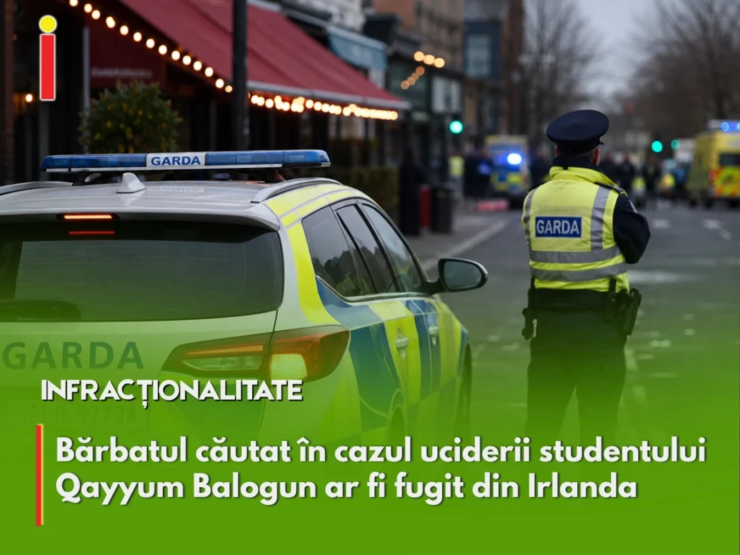 Suspectul căutat în cazul uciderii lui Qayyum Balogun ar fi părăsit Irlanda