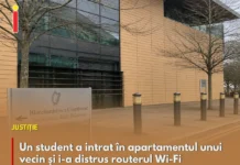 Student din Lucan a intrat în apartamentul unui vecin și i-a distrus routerul Wi-Fi. Judecătorul a închis cazul fără condamnare
