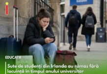 Sute de studenți din Irlanda au rămas fără locuință în timpul anului universitar