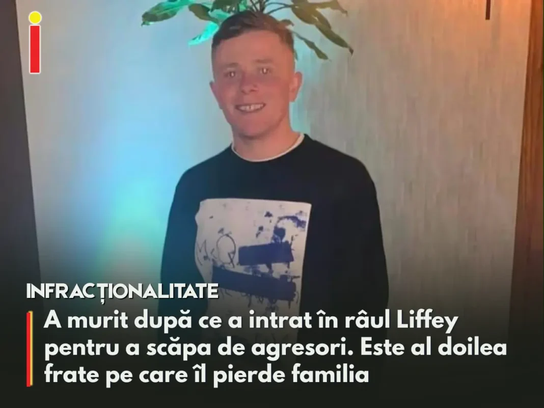 A murit după ce a intrat în râul Liffey pentru a scăpa de agresori