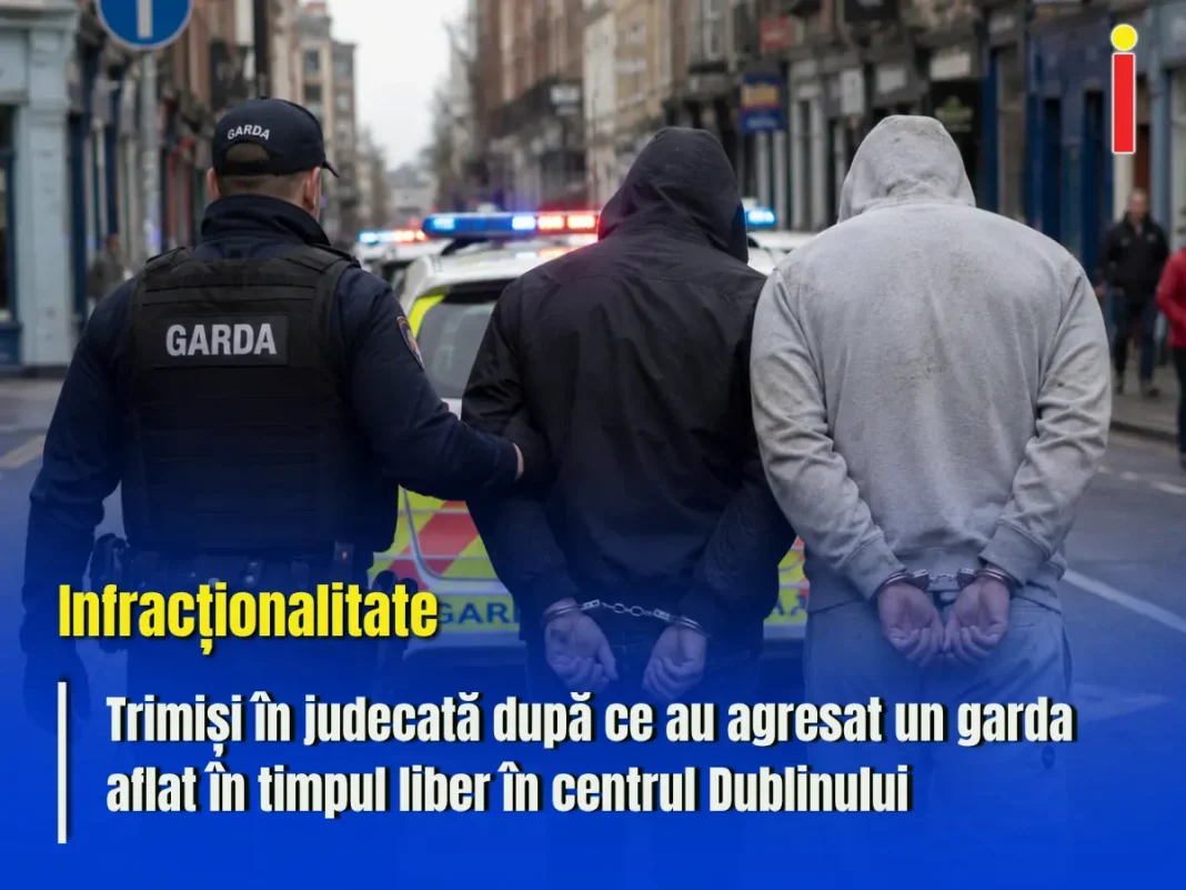 Doi bărbați, trimiși în judecată după ce au agresat un garda aflat în timpul liber în centrul Dublinului
