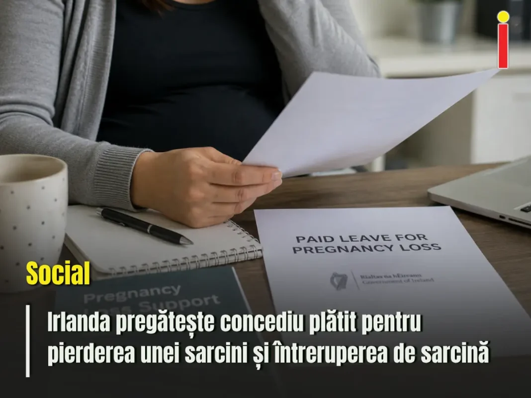 Irlanda pregătește concediu plătit pentru pierderea unei sarcini și întreruperea de sarcină
