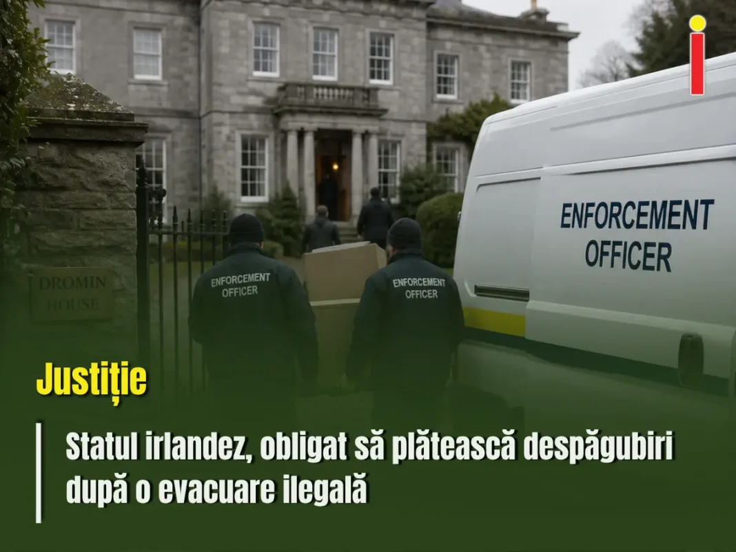 Statul irlandez, obligat să plătească despăgubiri după o evacuare ilegală