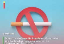 Irlanda este îndemnată să creeze o „generație fără tutun”