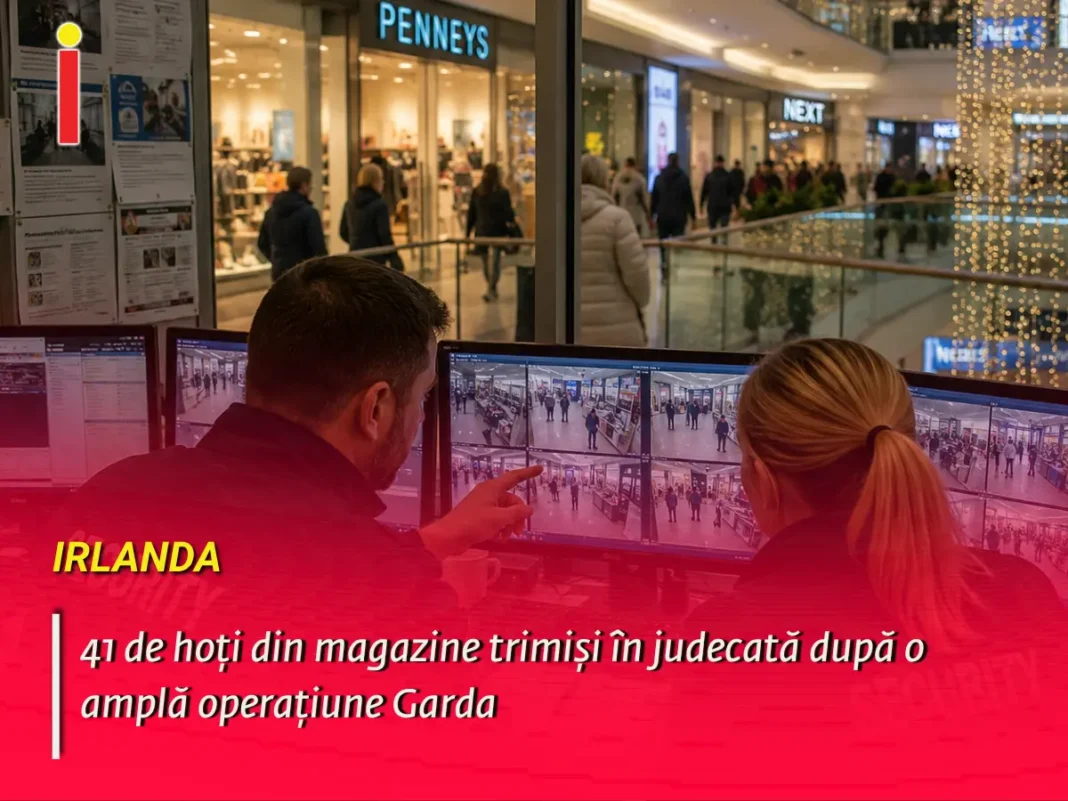 41 de persoane trimise în fața instanței într-o amplă operațiune Garda împotriva furturilor din magazine