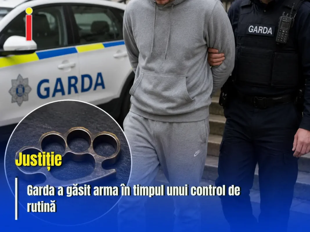 Tânăr prins cu un box metalic în Dublin
