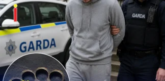 Tânăr prins cu un box metalic în Dublin