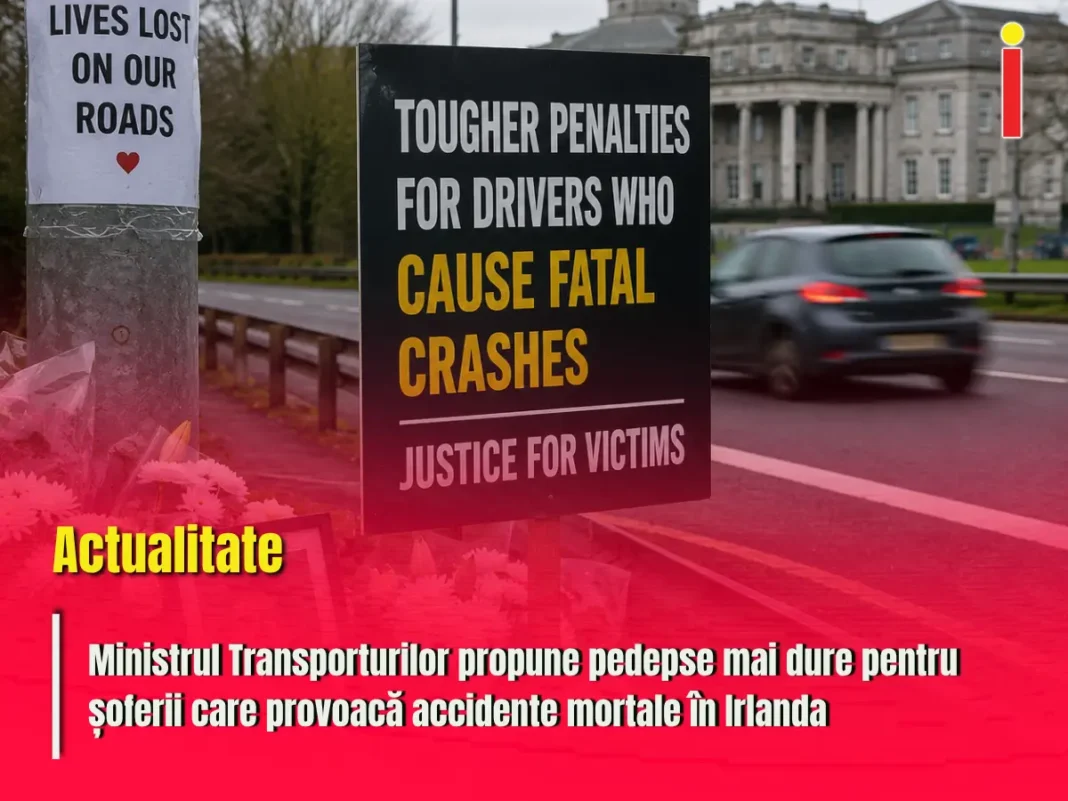 Ministrul Transporturilor vrea pedepse mai dure pentru șoferii care provoacă accidente mortale în Irlanda