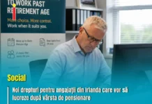Noi drepturi pentru angajații din Irlanda care vor să lucreze după vârsta de pensionare