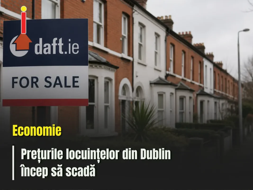 Prețurile locuințelor din Dublin încep să scadă
