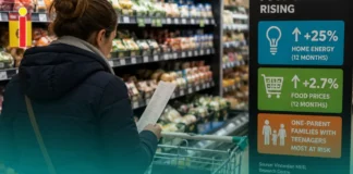 Raport: Costul alimentelor și al energiei pune presiune tot mai mare pe familiile din Irlanda