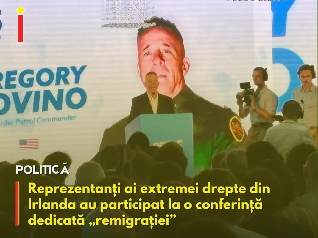 Reprezentanți ai extremei drepte din Irlanda au participat în Portugalia la o conferință dedicată „remigrației”