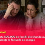 Peste 500.000 de familii din Irlanda au restanțe la facturile de energie