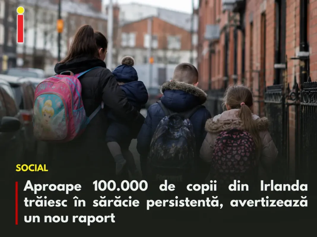 Aproape 100.000 de copii din Irlanda trăiesc în sărăcie persistentă, avertizează un nou raport